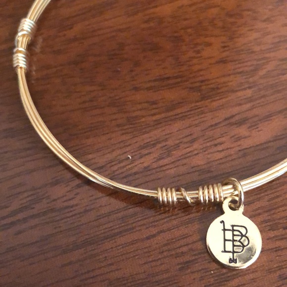 2. Bourbon & Bowties gold tone bangle bracelets - Picture 8 of 16